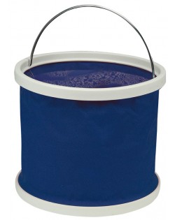 Secchio pieghevole in nylon con custodia